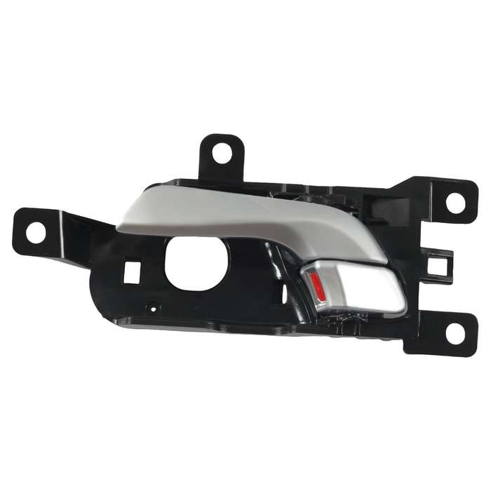 4pcs / Set Car Door Inside Handle for Hyundai Sante Fe 2013-2018(Black + Silver)