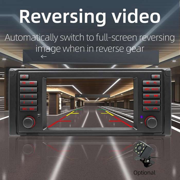 For BMW E53 1996-2007 YT-004 Android13 7 inch HD Screen Car GPS Navigation Reversing Image Integrate