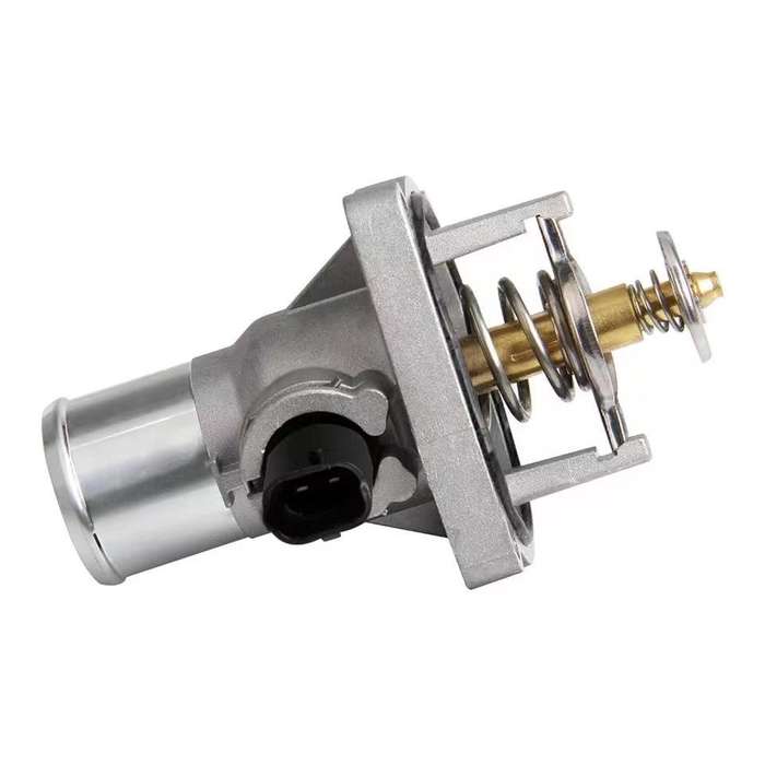 Car Thermostat Housing Water Pump Outlet for Chevrolet Cruze 96984104 55578419 25193683(Silver)