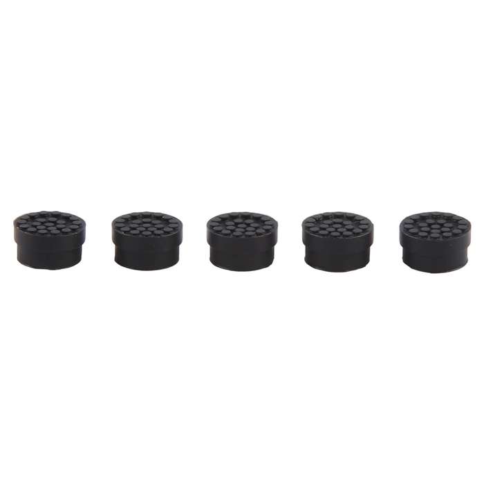 For HP 5pcs Mouse Cap, Diameter 0.4 x 0.5cm(Black)