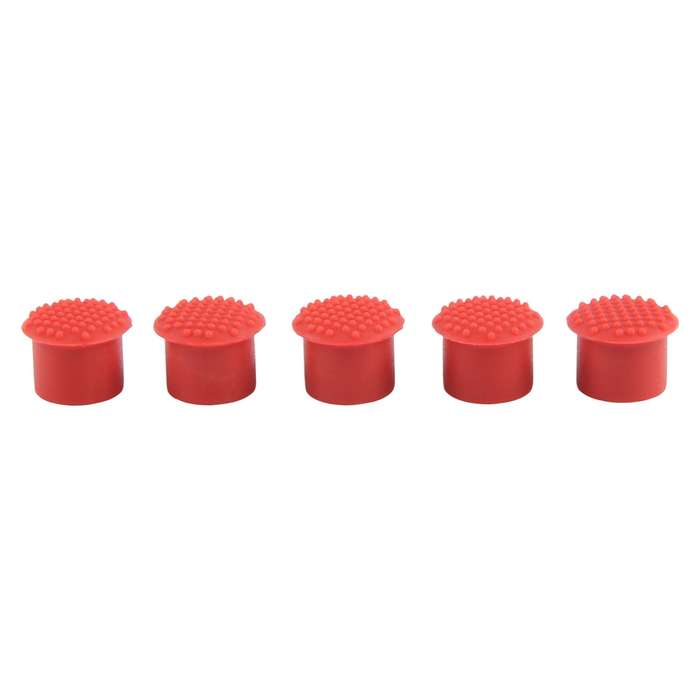 For Lenovo IBM 5pcs Mouse Cap, Diameter 0.4 x 0.5cm(Red)