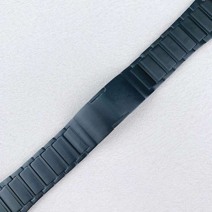 22mm Tri-beads Side-detachable Buckle Stainless Steel Watch Band(Silver)