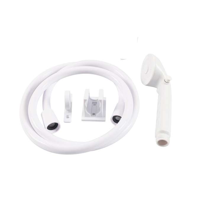 RV Shower Flexible Pipe Spray Kit(White)