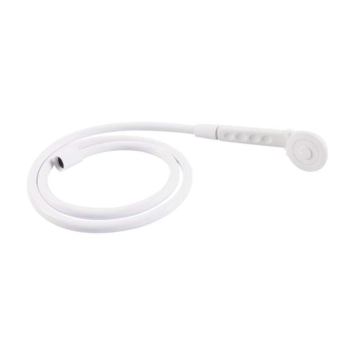 RV Shower Flexible Pipe Spray Kit(White)