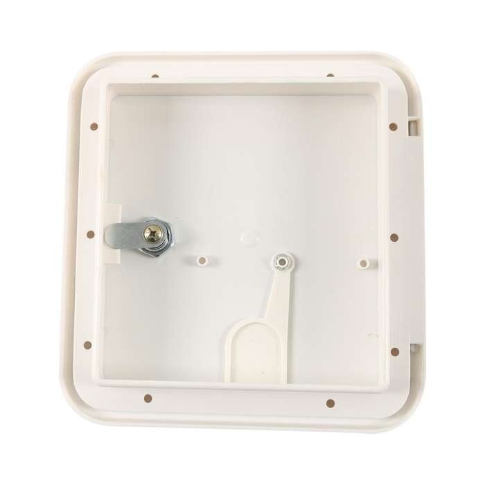 RV / Camper Power Cable Hatch with Screws and Key(White)