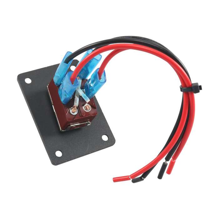 Marine / RV Modification 4-pin 2-speed Switch Controller Panel with Cable(Black)
