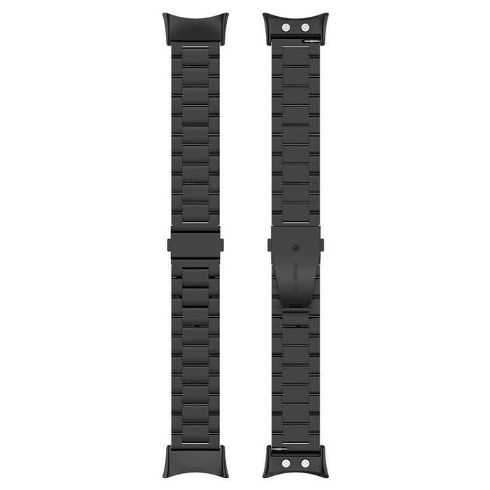 For Garmin forerunner 45 / 45S / Swim 2 Tri-beads Flat Buckle Titanium Alloy Watch Band(Silver)