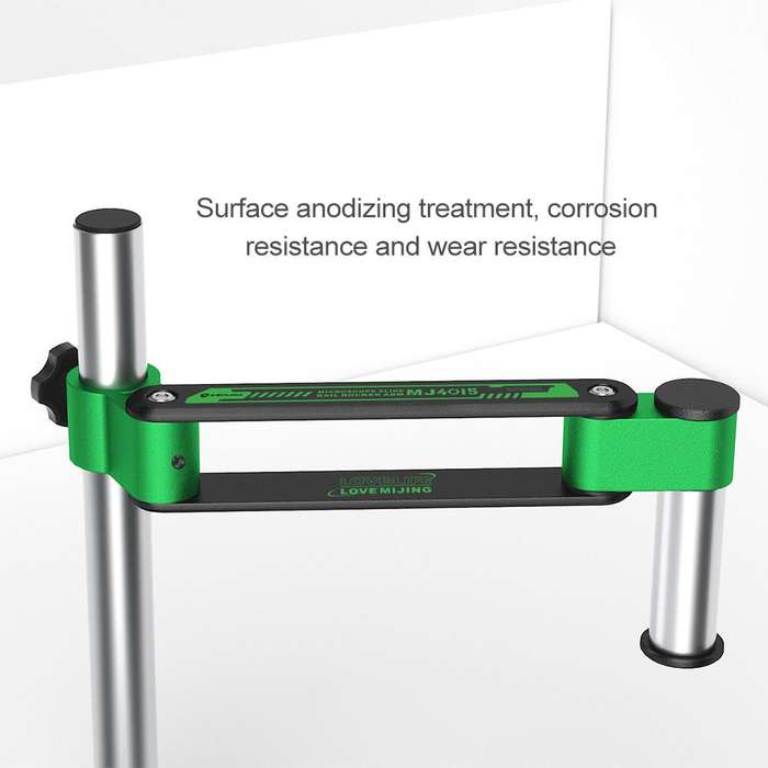 Mijing MJ4015 360 Universal Rotation Telescopic Folding Microscope Metal Bracket Arm