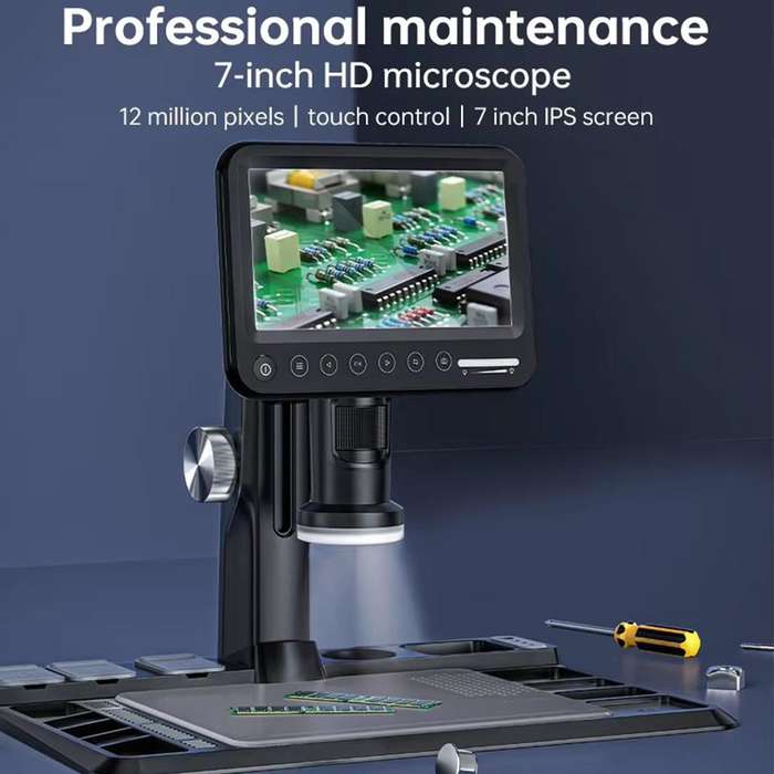 BEST BST-X16MP 7 inch IPS Screen 12MP Digital Microscope