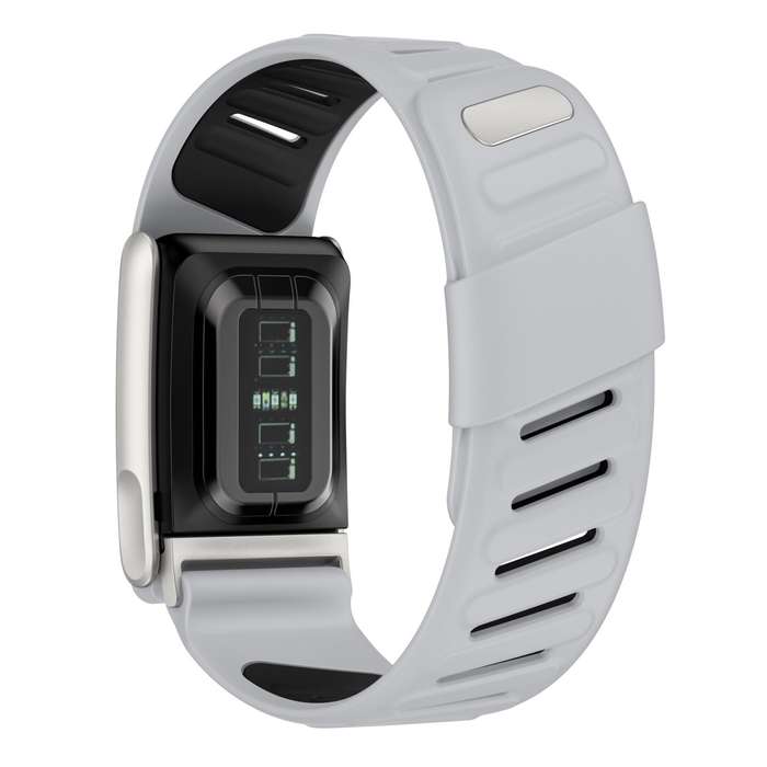 For WHOOP 5.0 Electrocardiogram Silicone Sports Watch Band(Orange+Light Orange)