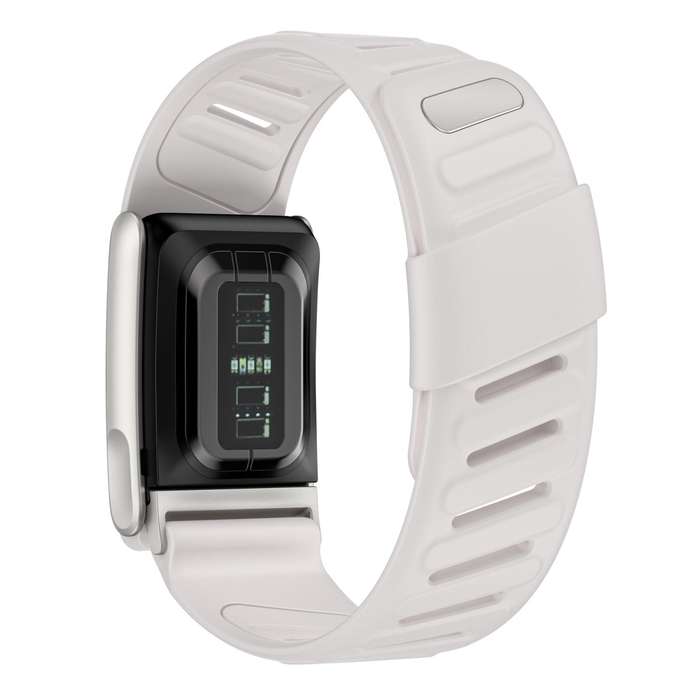 For WHOOP 5.0 Electrocardiogram Silicone Sports Watch Band(Orange+Light Orange)