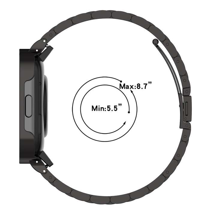 For Garmin Fenix 8/7S/6S/5S 20mm 18mm xDfind One-bead Bamboo Solid Stainless Steel Watch Band(Silver