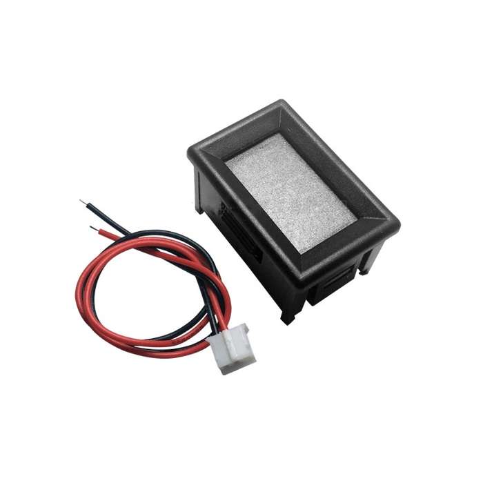 10 PCS 0.36 inch 3 Wires Digital Voltage Meter with Shell, Color Light Display, Measure Voltage: DC