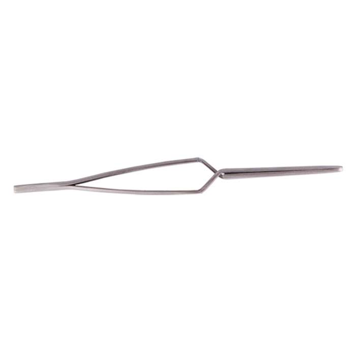 BEST BST-F12.5 Stainless Steel Self Closed Straight Laboratory Tweezers