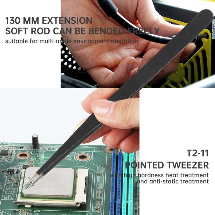 JAKEMY JM-8177 106 in 1 Screwdriver Bit Head Extension Rod Multi-functional Combination Repair Tool