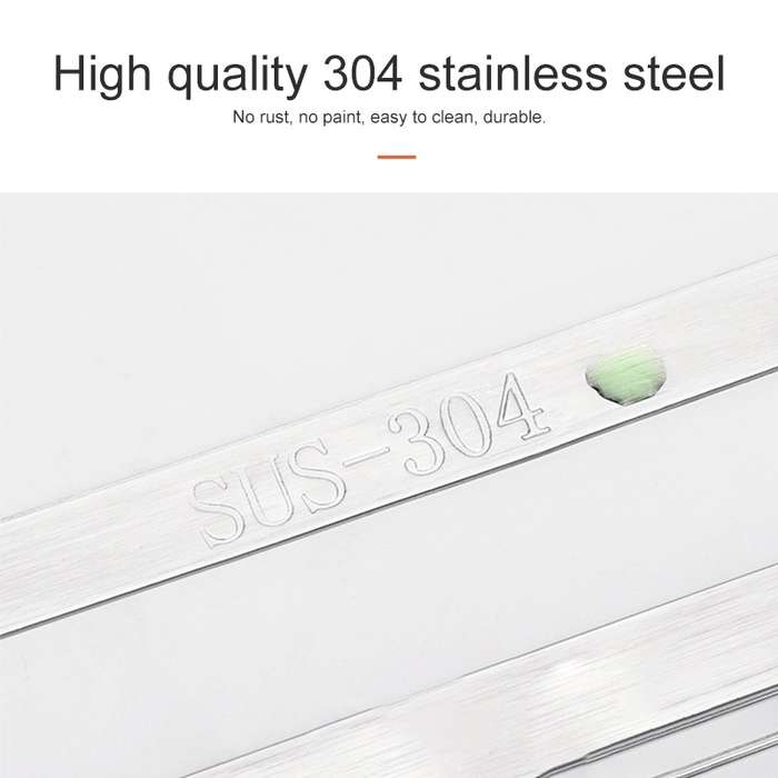304 Stainless Steel Wall-mounted Kitchen Rack Hanging Knife Holder