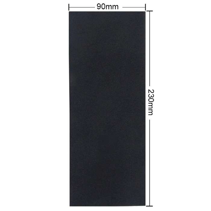 10pcs Grit 600 Wet And Dry Polishing Grinding SandpaperSize: 23 x 9cm(Yellow)