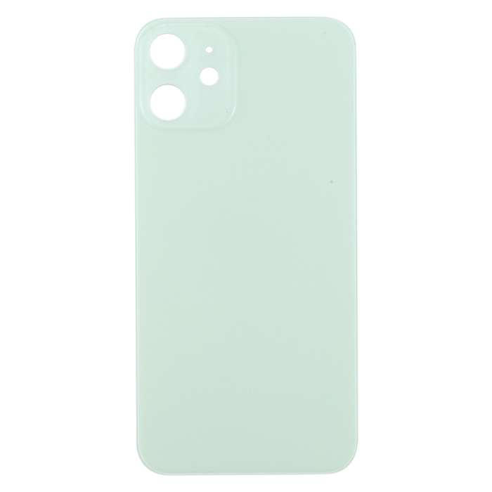 Easy Replacement Big Camera Hole Back Battery Cover for iPhone 12(Red)