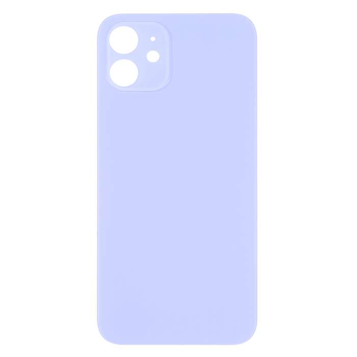 Easy Replacement Big Camera Hole Back Battery Cover for iPhone 12(Red)