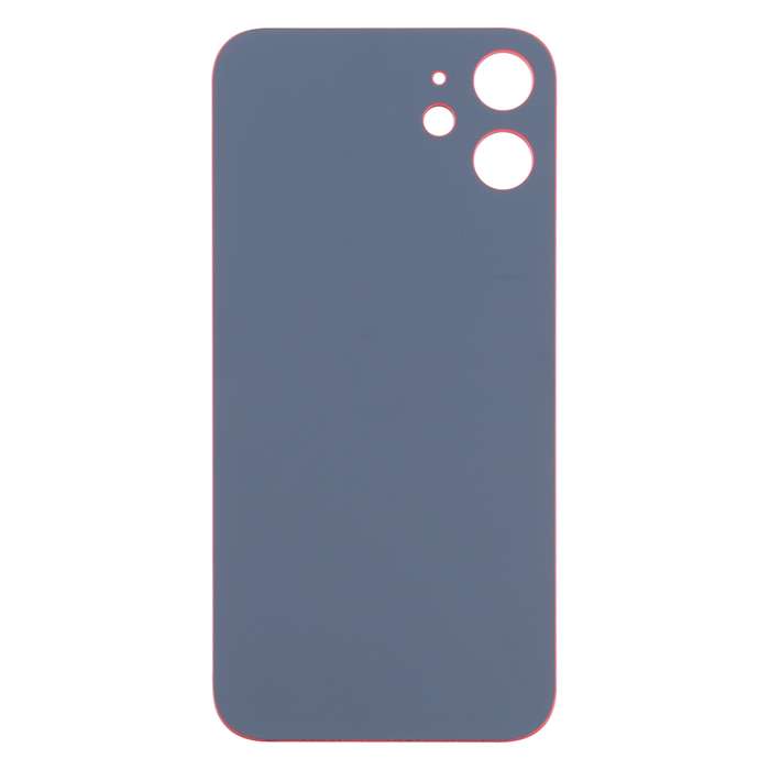 Easy Replacement Big Camera Hole Back Battery Cover for iPhone 12(Red)