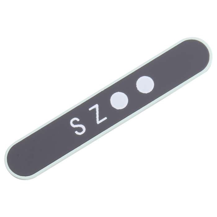 For iPhone 12 / 12 mini US Edition 5G Signal Antenna Glass Plate (White)
