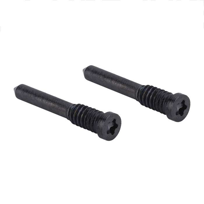 100 PCS Charging Port Screws for iPhone 12 Pro(Silver)
