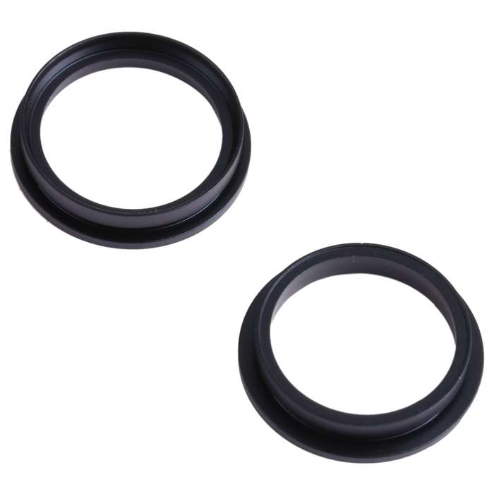 2 PCS Rear Camera Glass Lens Metal Outside Protector Hoop Ring for iPhone 13 mini(White)