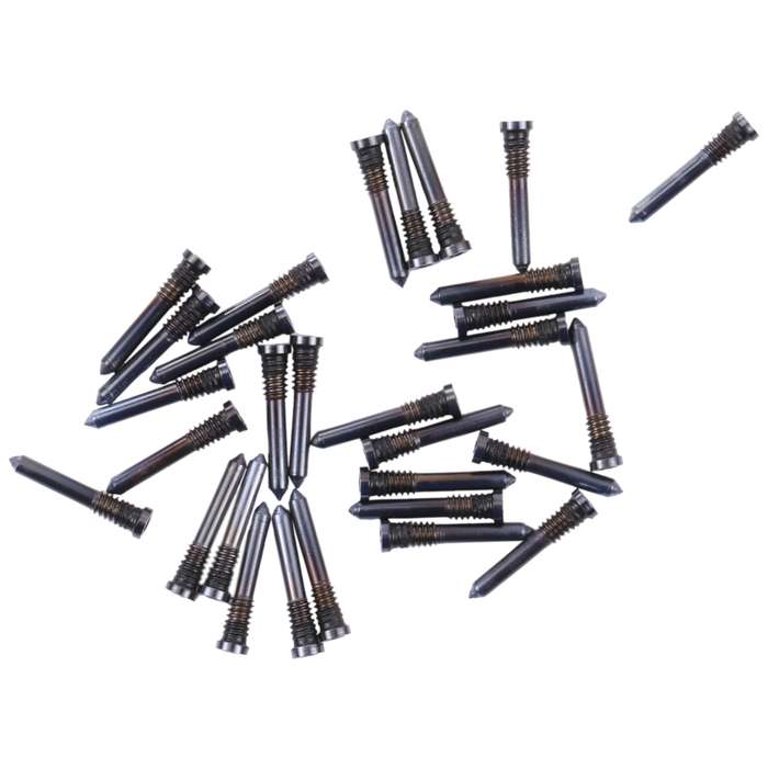 100 PCS Charging Port Screws for iPhone 13 (Silver)