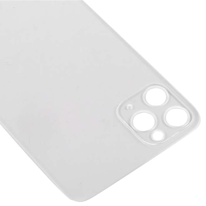 Transparent Glass Battery Back Cover for iPhone 11 Pro(Transparent)
