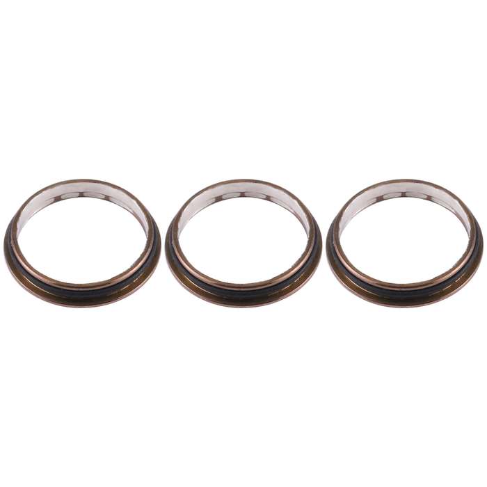 3 PCS Rear Camera Glass Lens Metal Protector Hoop Ring for iPhone 12 Pro Max(Graphite)