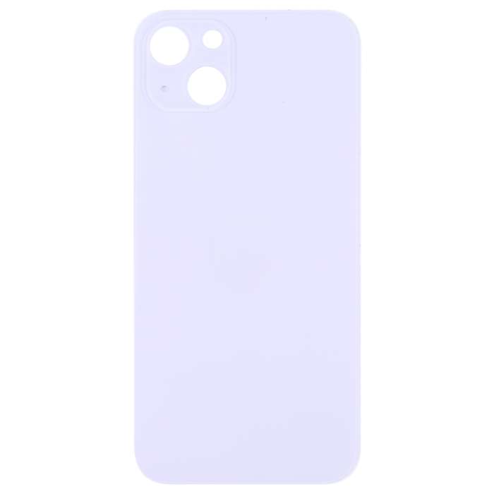 Easy Replacement Big Camera Hole Glass Back Battery Cover for iPhone 14(Blue)