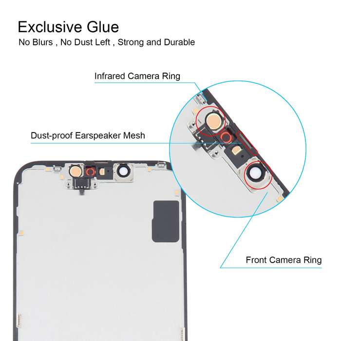 For iPhone 14 Original Super Retina XDR OLED Screen