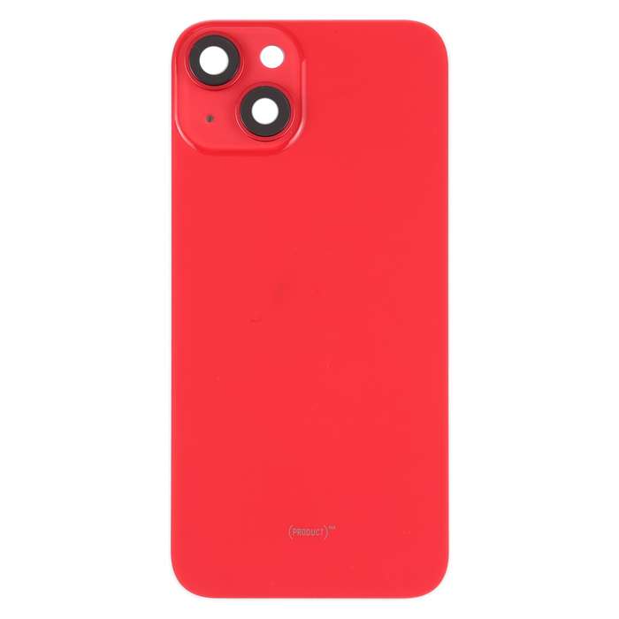 For iPhone 14 Back Housing Cover with Camera Lens(White)