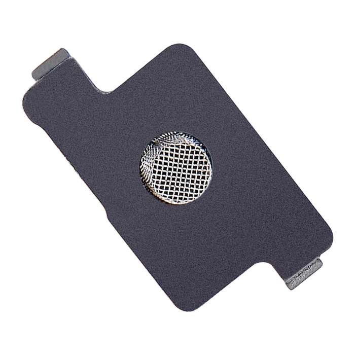 Flash Light Microphone Net for iPhone 14 / 14 Plus (Black)