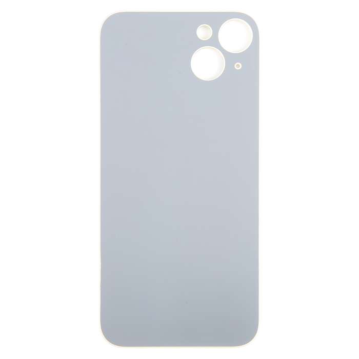 For iPhone 15 Plus Glass Battery Back Cover(Blue)