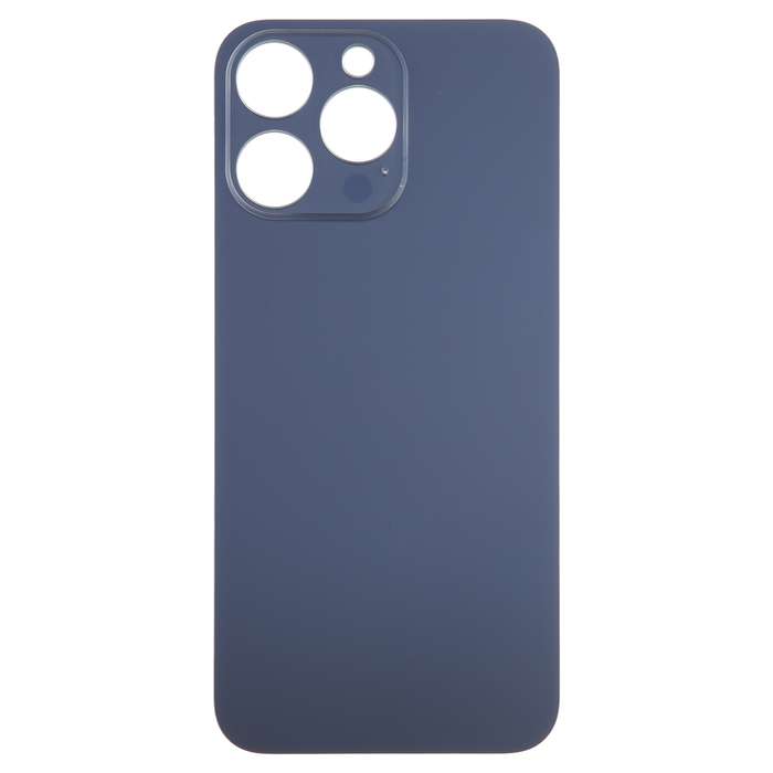 For iPhone 15 Pro Max Glass Battery Back Cover(Titanium)