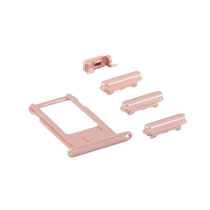 4 in 1 for iPhone 6 Plus (Card Tray + Volume Control Key + Power Button + Mute Switch Vibrator Key)(