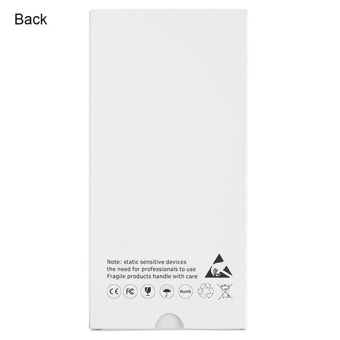 50 PCS Cardboard Packaging White Box for iPhone 6s Plus & 6 Plus LCD Screen