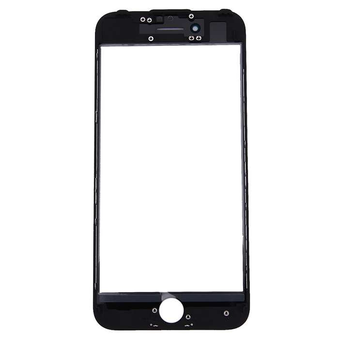 2 in 1 for iPhone 7 (Original Front Screen Outer Glass Lens + Original Frame)(White)