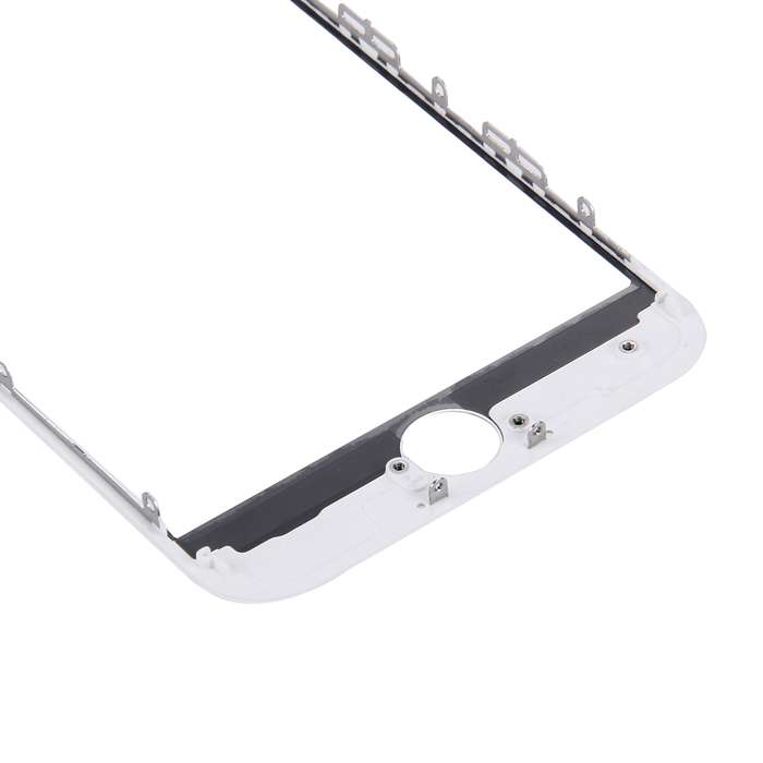 2 in 1 for iPhone 7 (Original Front Screen Outer Glass Lens + Original Frame)(White)