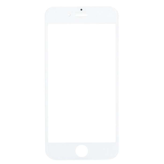 Front Screen Outer Glass Lens with Front LCD Screen Bezel Frame for iPhone 7 (Black)