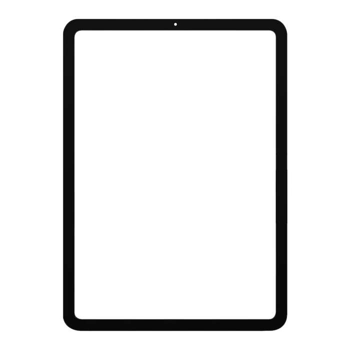Front Screen Outer Glass Lens for iPad Pro 12.9 inch (2021) A2378 A2461 A2379 (Black)