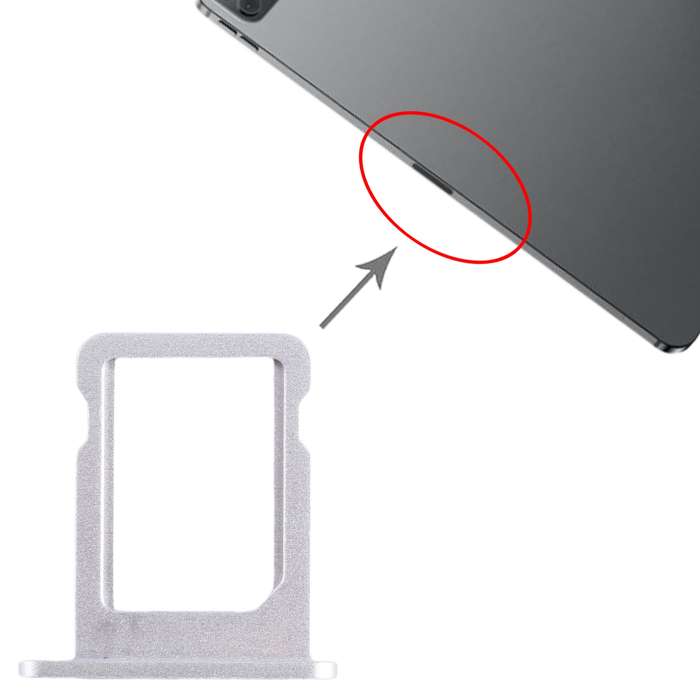 For iPad Pro 12.9 inch 2022 SIM Card Tray (Silver)