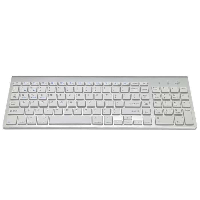 K368 Dual Mode Dual Channel 102 Keys Wireless Bluetooth Keyboard for Laptop, Notebook, Tablet and Sm