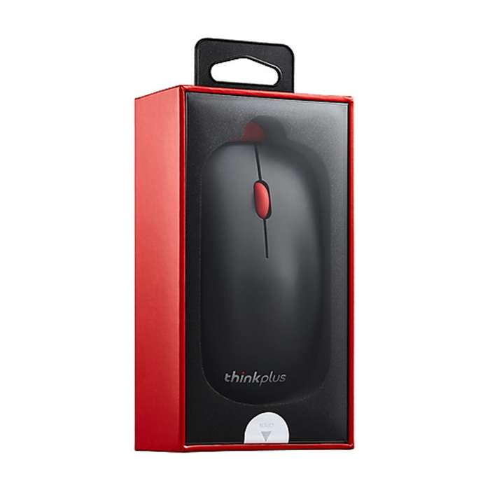 Lenovo thinkplus Bluetooth 4.0 Portable Wireless Bluetooth Mouse (Black)