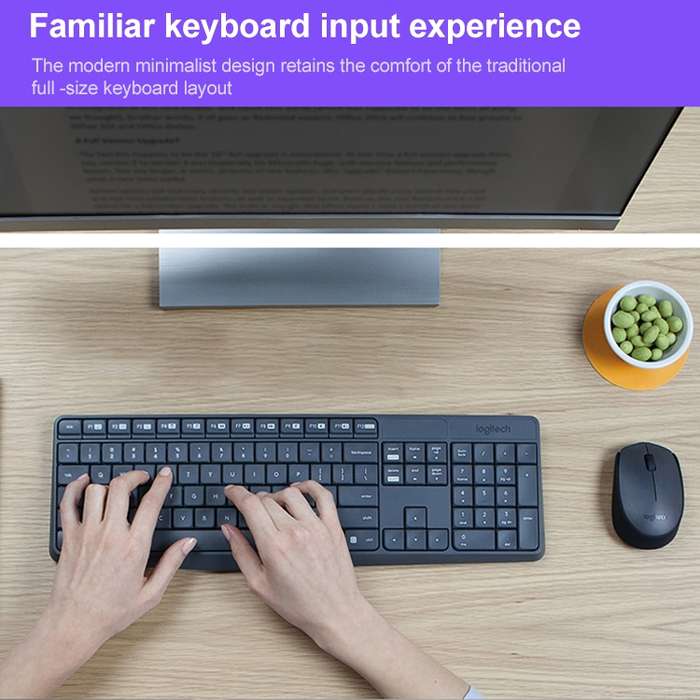 Logitech MK235 Wireless Keyboard Mouse Set
