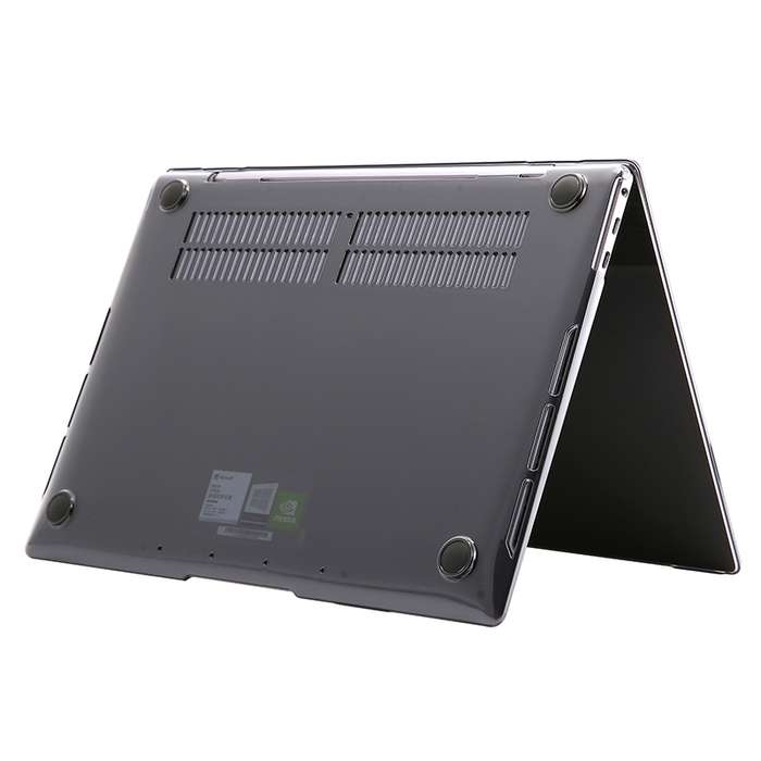 For Huawei MateBook X Pro 2022 Shockproof Crystal Laptop Protective Case (Black)