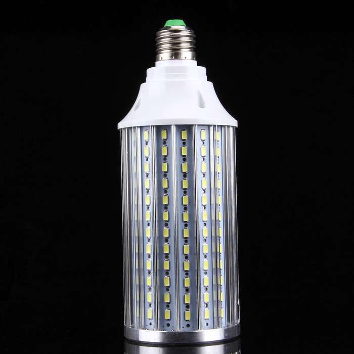 80W Aluminum Corn Light Bulb, E27 6600LM 210 LED SMD 5730, AC 220V(Warm White)