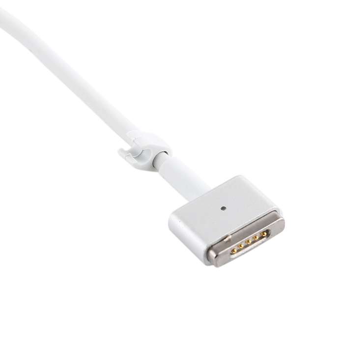45W 60W 85W Power Adapter Charger T Tip Magnetic Cable for Apple Macbook(White)