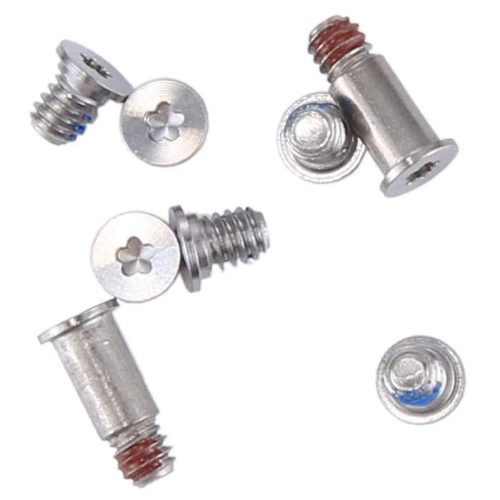 8 in 1 for Macbook 12 inch A1534 Computer Case Bottom Cover Screws (2 Long + 6 Short)(Silver)